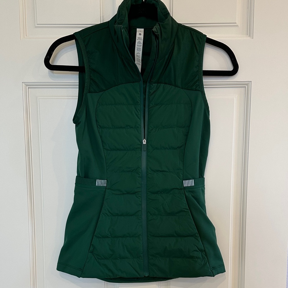 Lululemon Athletica Dark Green Puffer Vest